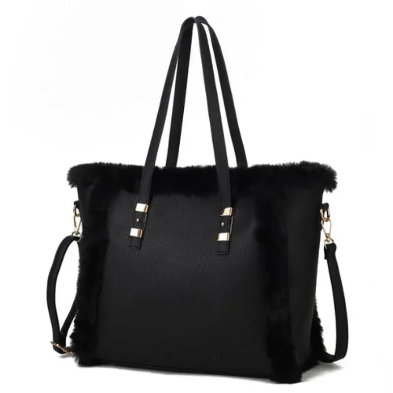 Tote Handbag Vegan Leather Women