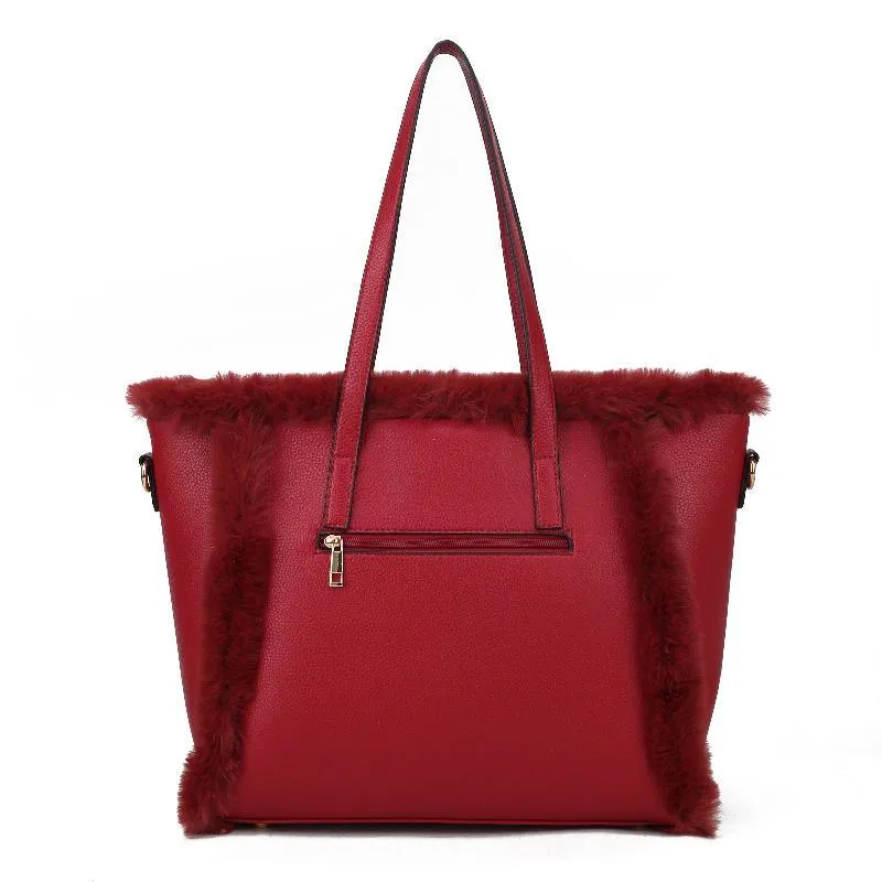 Tote Handbag Vegan Leather Women