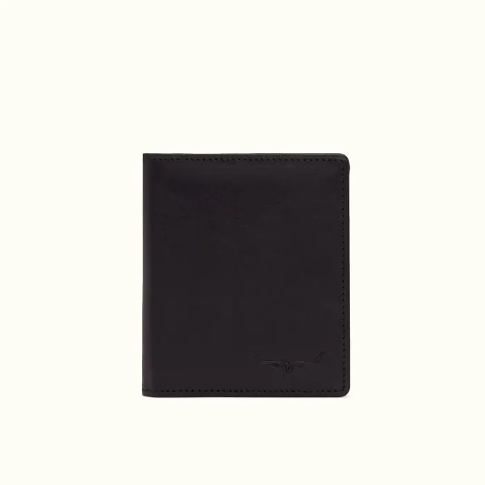 Tri-Fold Wallet - Kangaroo - Black