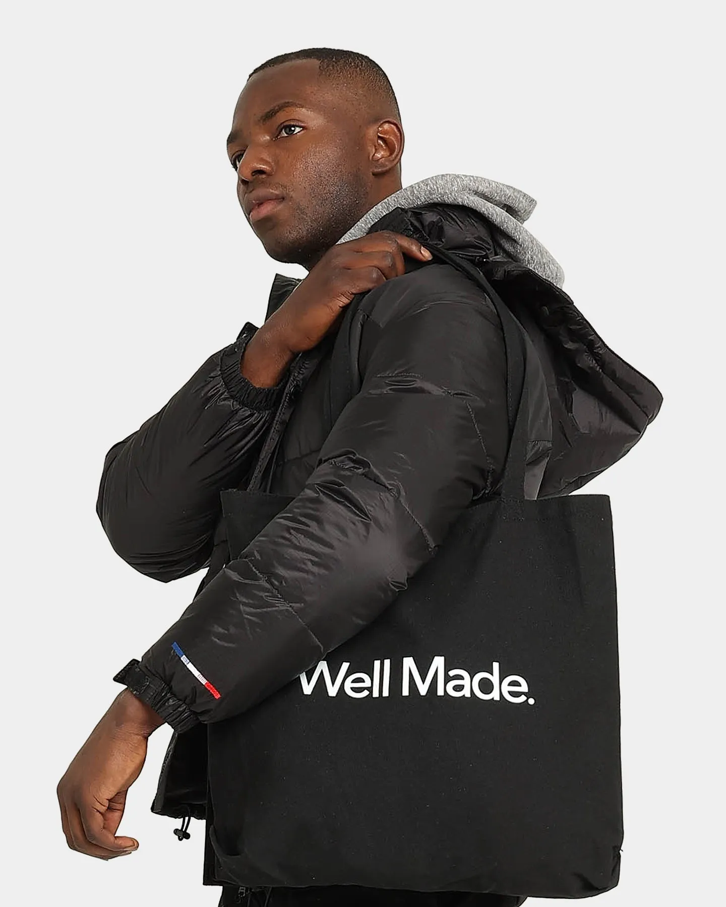 WELL MADE TOTE BAG BLACK